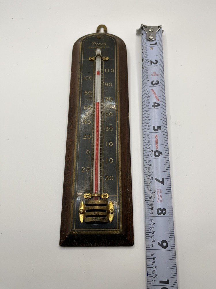 Antique Tycos Taylor Wall Thermometer 11