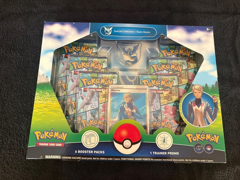 Pokemon Go Special Collection Team Mystic TCG Factory Sealed