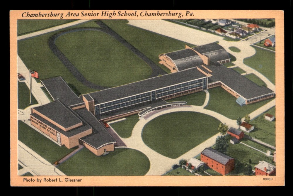 Chambersburg Area Senior High School Pennsylvania PA Postcard Unp