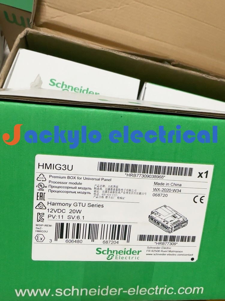 For NEW Schneider touch screen HMIG3U With box Fast Shipping 1-Year Warranty !