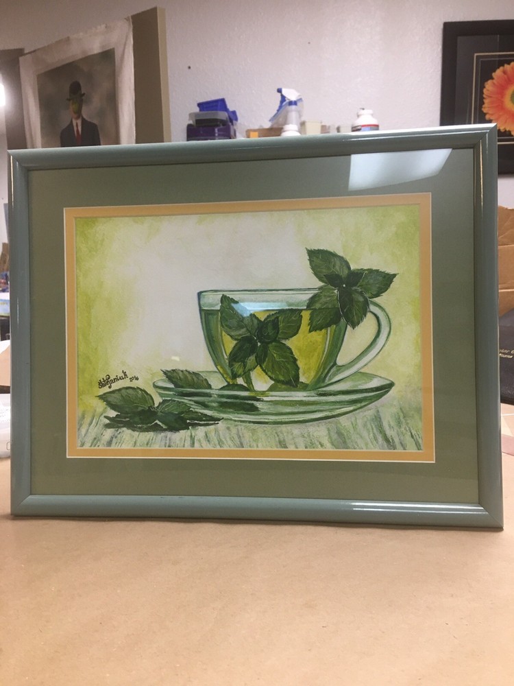 Acrylic painting on acid free paper canvas-image