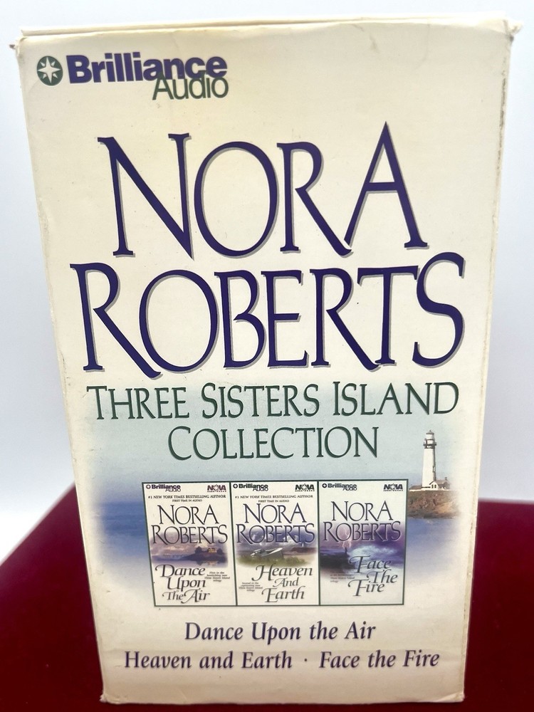 Three Sisters Island Cassette Tape Collection Nora Roberts (9 Abridged)