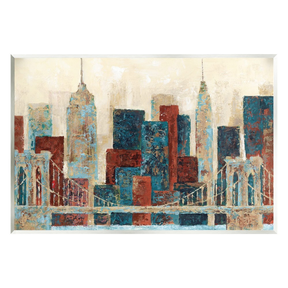 Urban Bridge Architecture Wood Wall Art – Designed by Cloverfield & Co