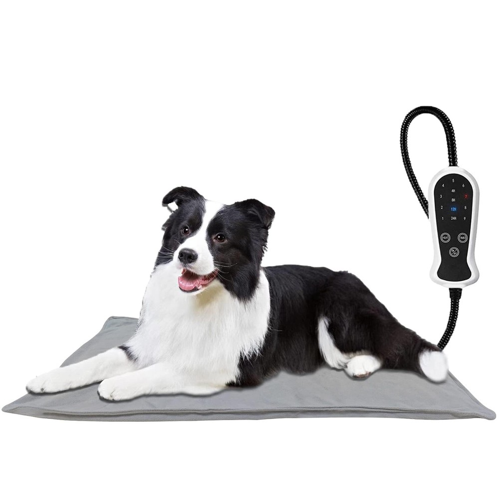 TJOY Pet Heating Pad Electric Heating Pad for Dogs and Cats Indoor Warming Ma...