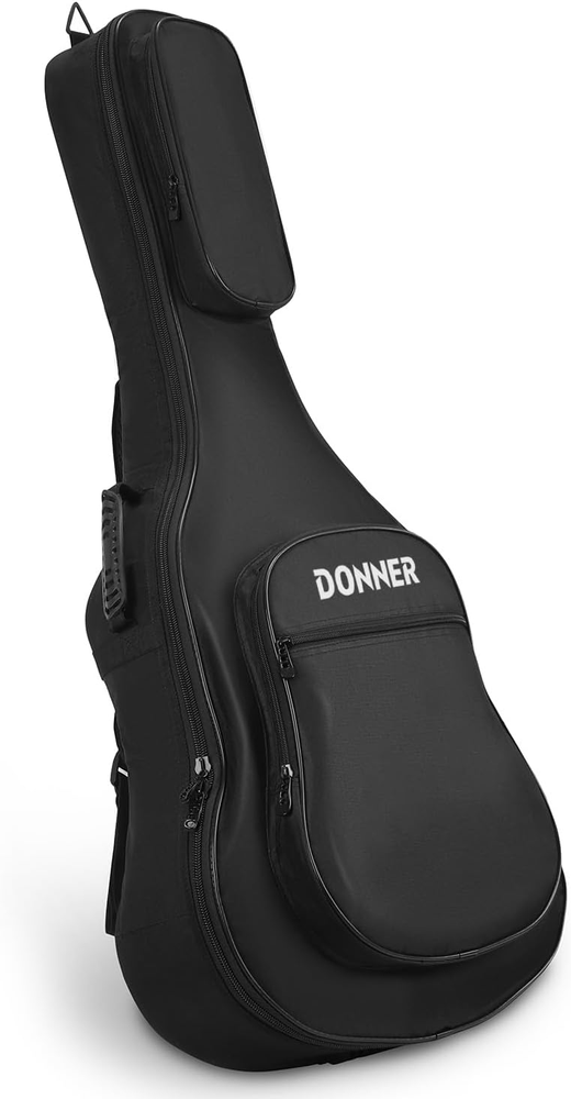 40 Inch Acoustic Guitar Case 600D Waterproof Nylon Soft Bag with 3 Pockets
