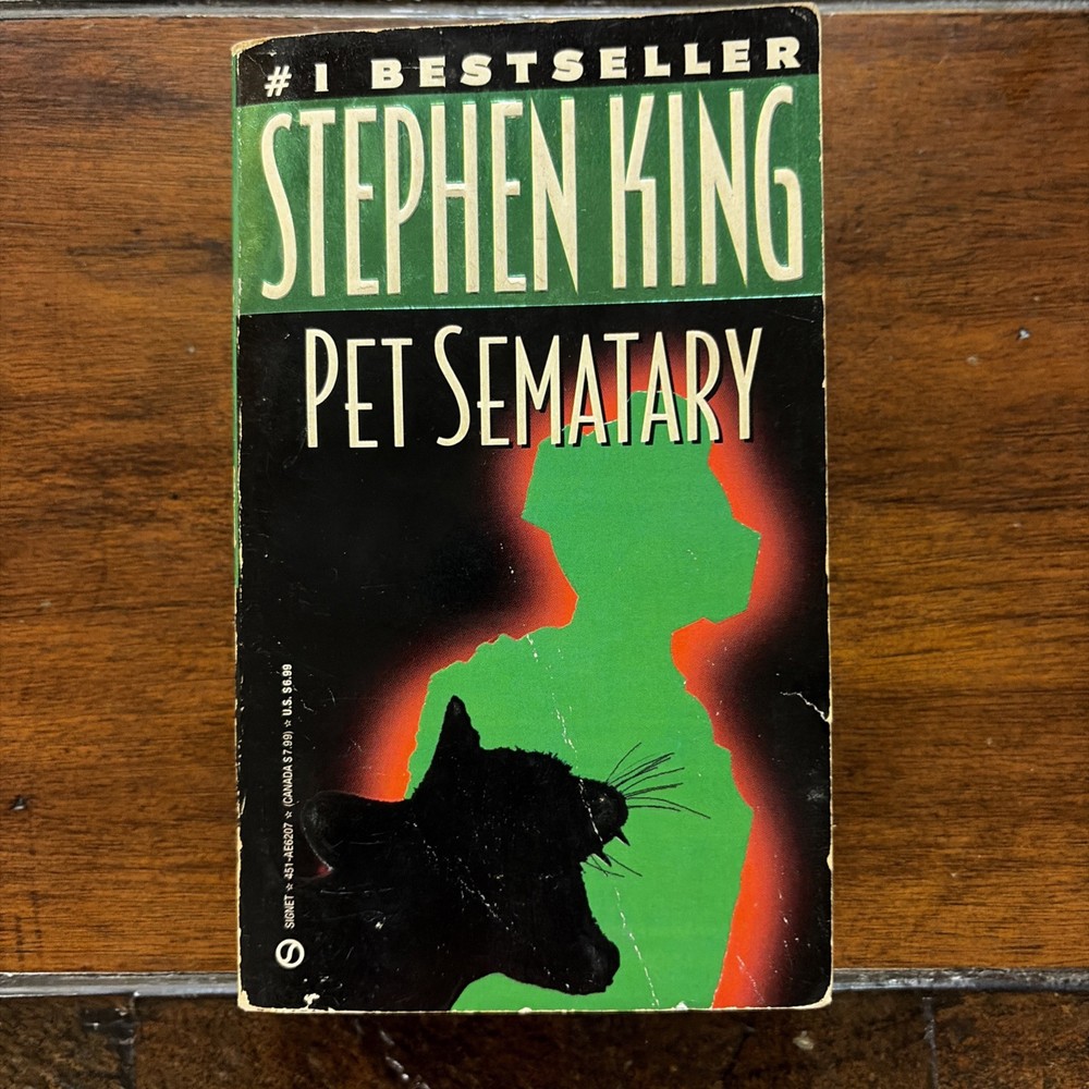 Pet Sematary by Stephen King Paperback 1st Signet Printing