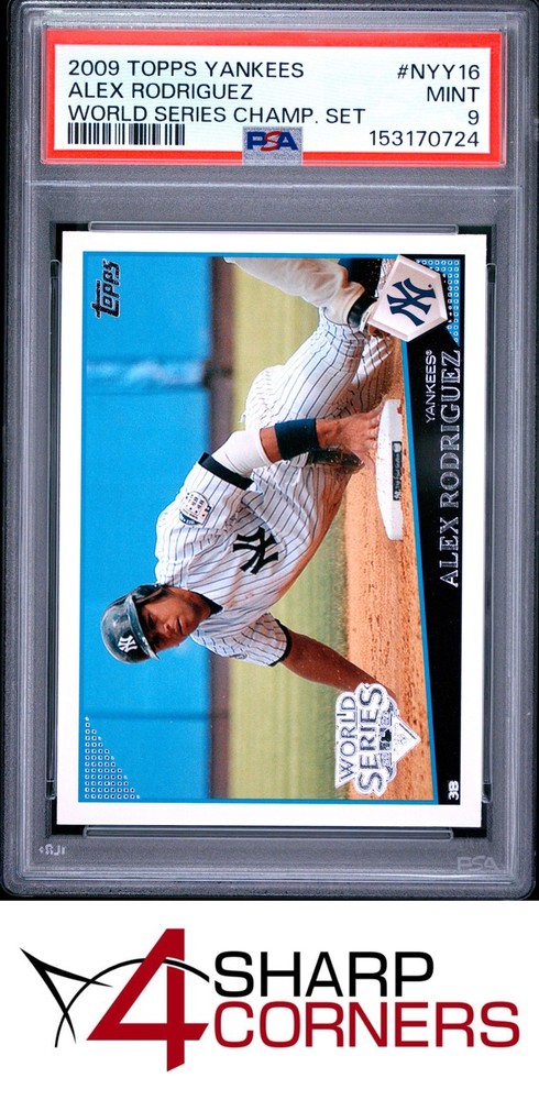 2009 Topps Yankees World Series Champions Set #Nyy16 Alex Rodriguez Pop 1 Psa 9Over 20 years of trusted service on eBay. Shop today!