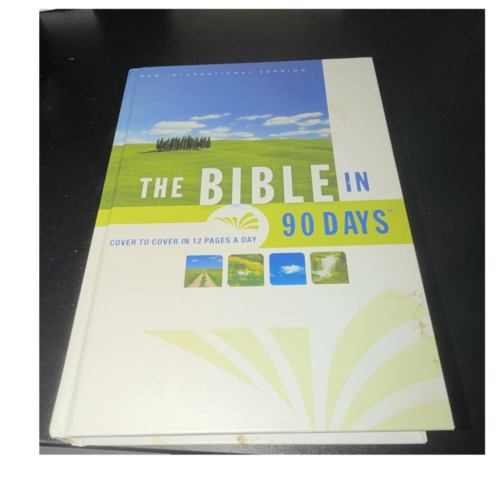 Zondervan The Bible in 90 Days NIV Hardcover English by Zondervan Staff