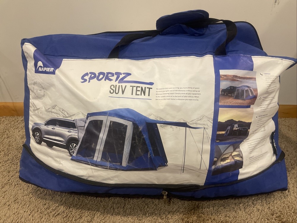 Napier Sportz SUV Tent 84000 - 10'x10' 6 person Tent W/ 6’x7’ Screen Room