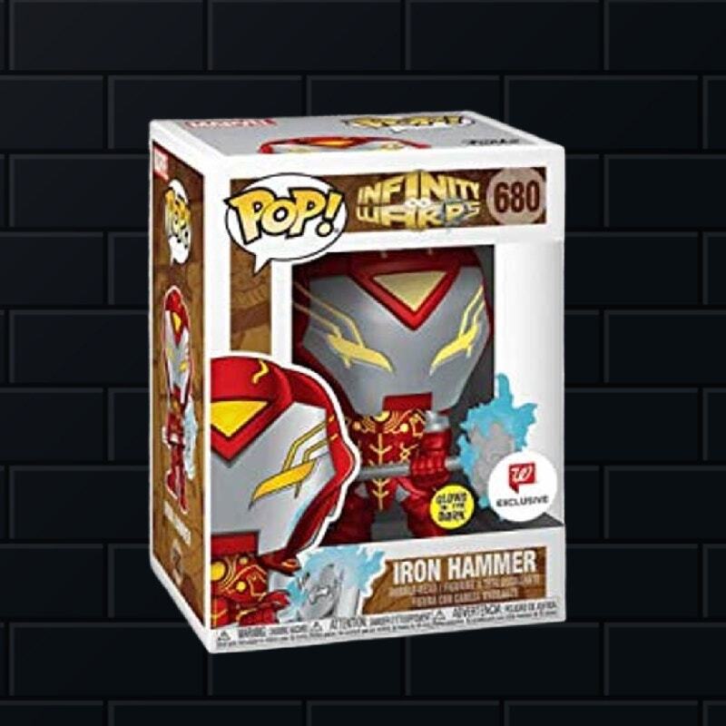 Marvel Infinity Warps Iron Hammer Glow Exclusive Funko Pop 680