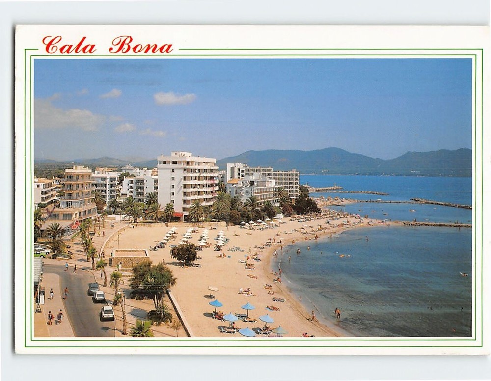 Postcard Cala Bona Mallorca Spain