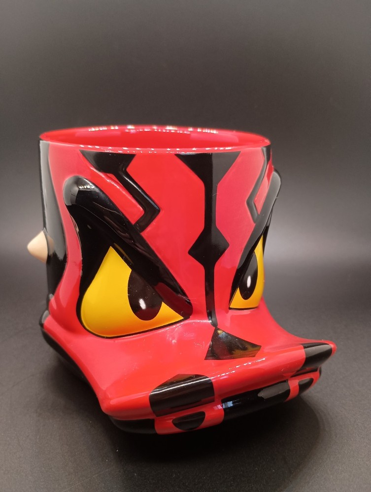 Star Wars Darth Maul Donald Duck 2014 Authentic Original Coffee Mug Disney Parks