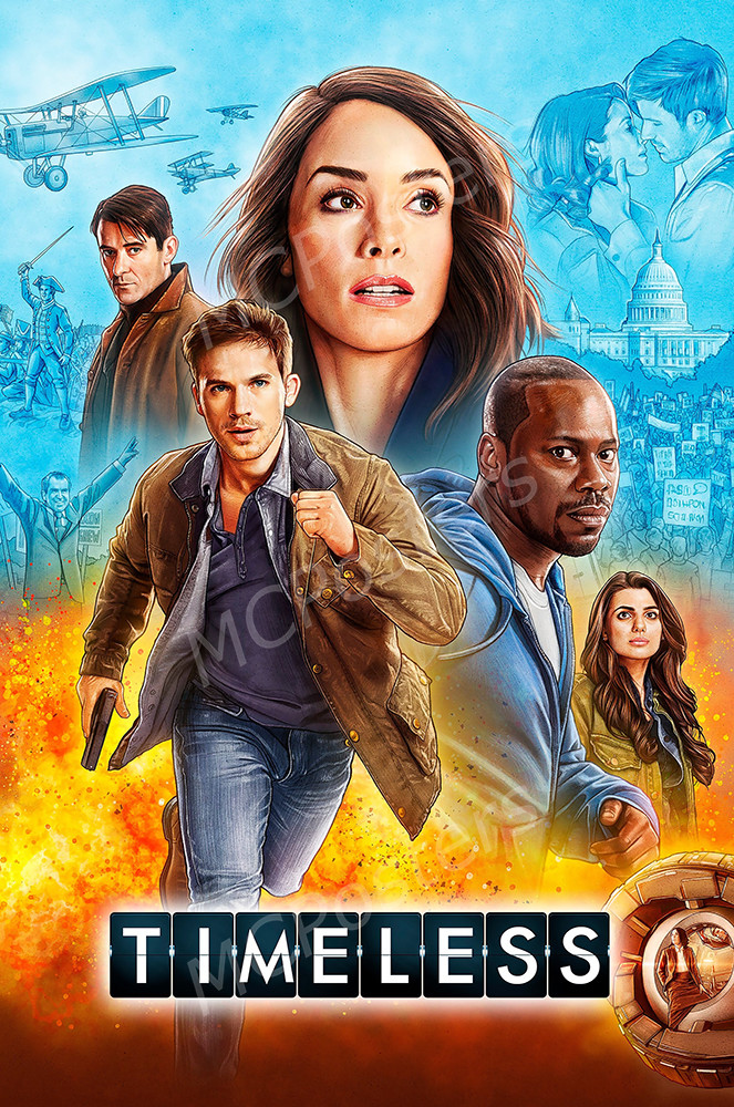 Timeless TV Show Series Premium POSTER MADE IN USA - TVS739