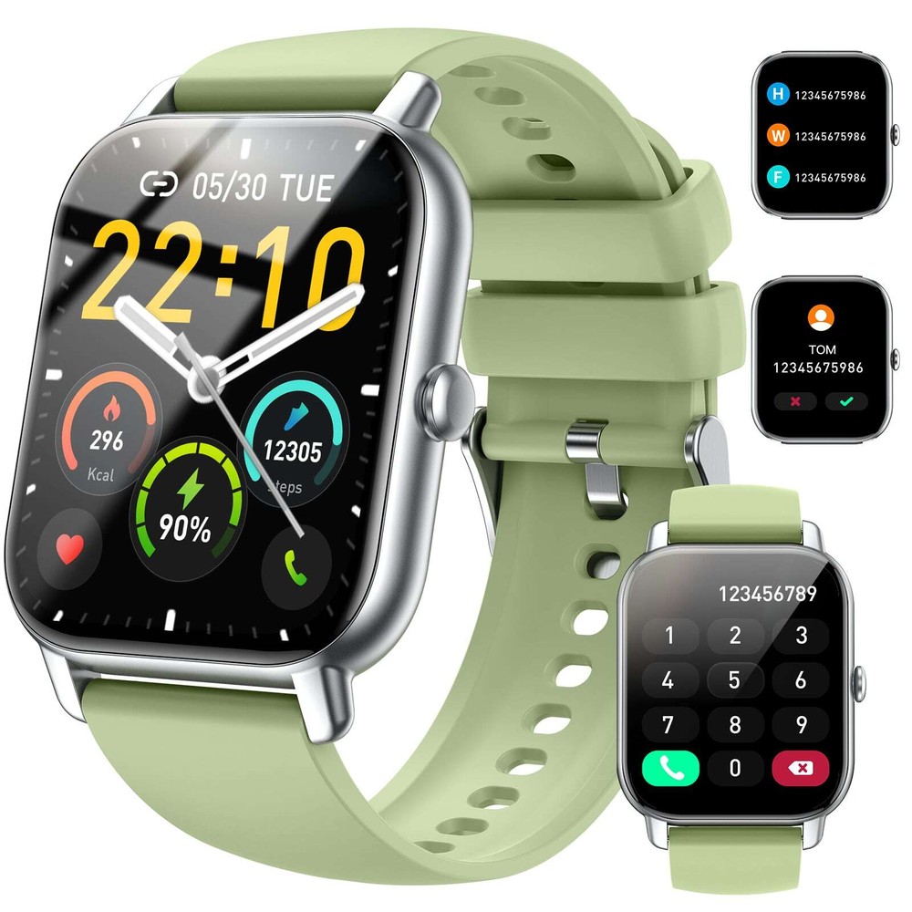 Waterproof Smartwatch for Women & Men Compatible with Android iOS Phones