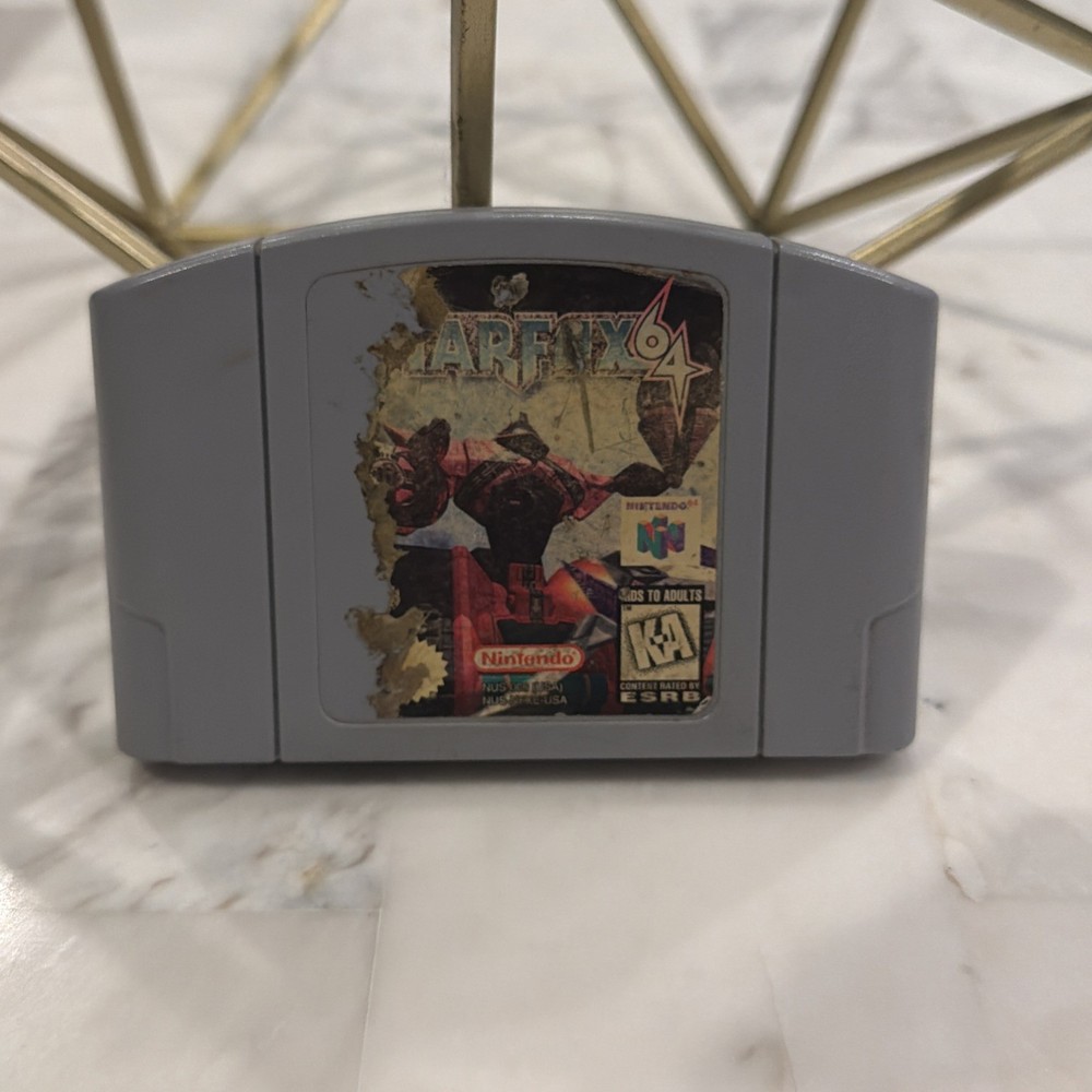 Star Fox 64 Nintendo N64 Authentic Video Game Cartridge Only Tested Working