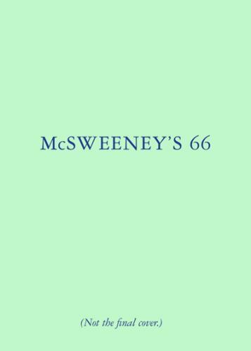 McSweeney's Issue 65 (McSweeney's Quarterly Concern): Plundered (Guest Editor Va