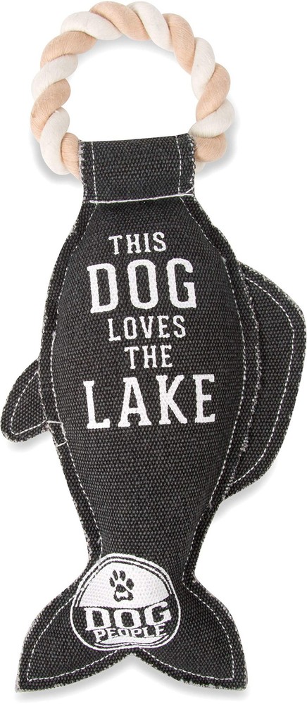 Pavilion Loves The Lake-Fish 13 Inch Large Tug of War Rope Sturdy & Durable C...