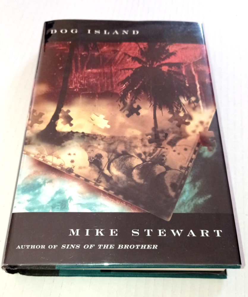 Dog Island by Mike Stewart Signed 1st Edition thriller