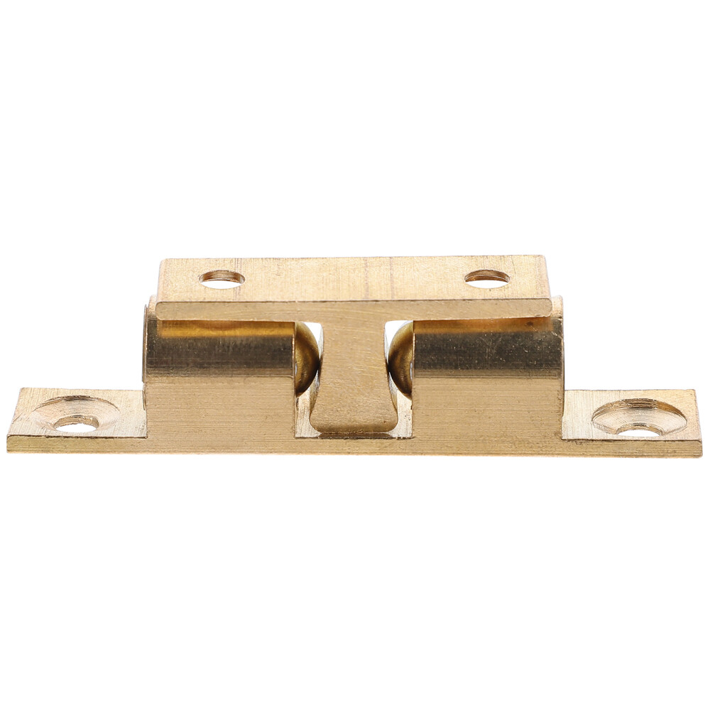 Door Clip Buckle Brass Lock Closet Accessories Cabinet Stopper Drawers Lock