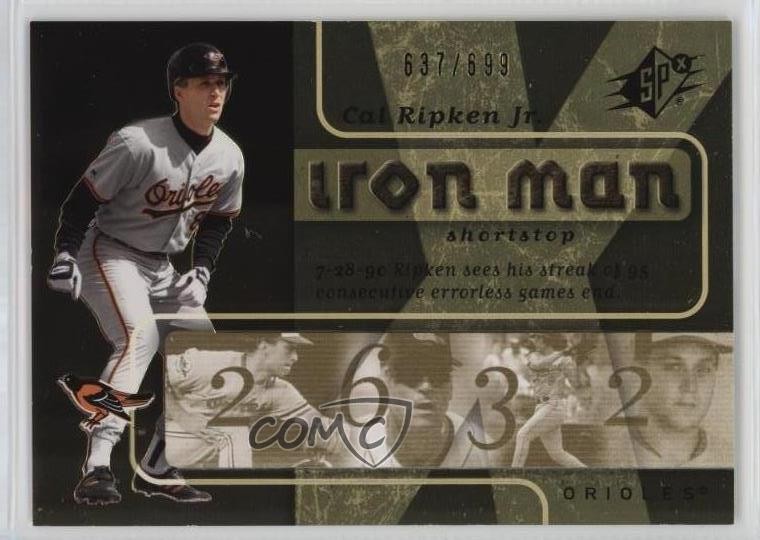 2007 SPx Iron Man 637/699 Cal Ripken Jr #IM51 HOF s1iFulfilled by COMC - World’s largest consignment service