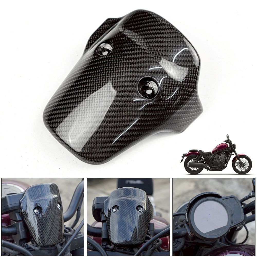 Honda Rebel 1100 CMX (21-24) Speedometer Cover, Genuine CARBON 37220-MLA-A00
