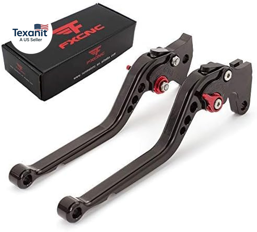 Long Billet Adjustable Motorcycle Brake Clutch Levers Compatible with BENELLI TN