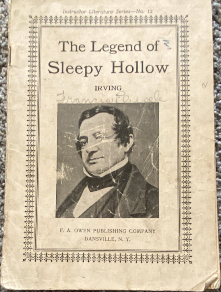 Washington Irving The Legend of Sleepy Hollow Instructor Lit Series PB English
