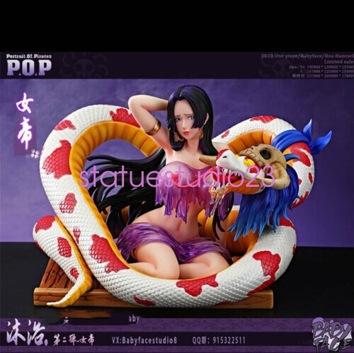 Babyface Studio One Piece Boa·Hancock Resin Statue In Stock Bath Suit 1/6 Snake