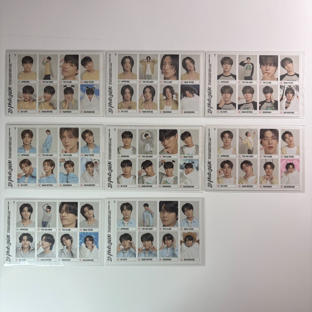 [ATEEZ] 2025 SEASON'S GREETINGS ID Photo guide
