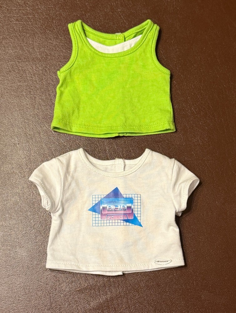 American Girl Courtney's T Shirt & Tank Set - Excellent