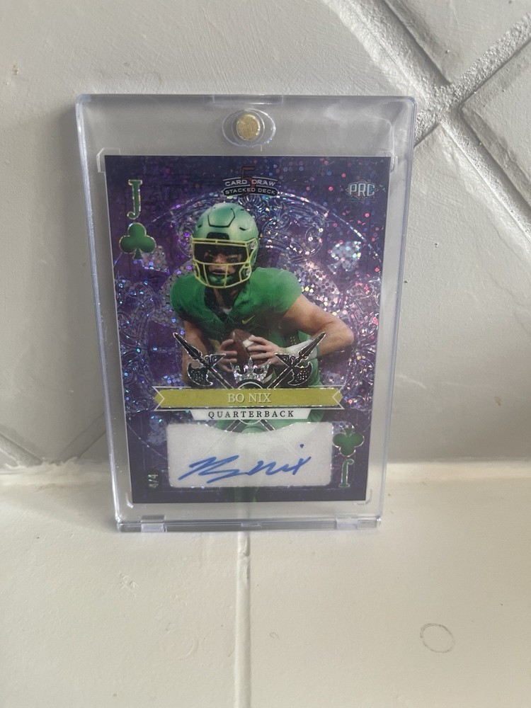 2023 Wild Card - BO NIX (RC) Rookie Autograph # /4 - Denver Broncos