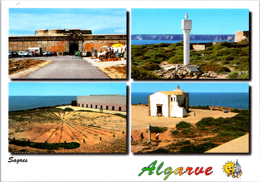 Vintage Postcard Sagres Algarve Portugal