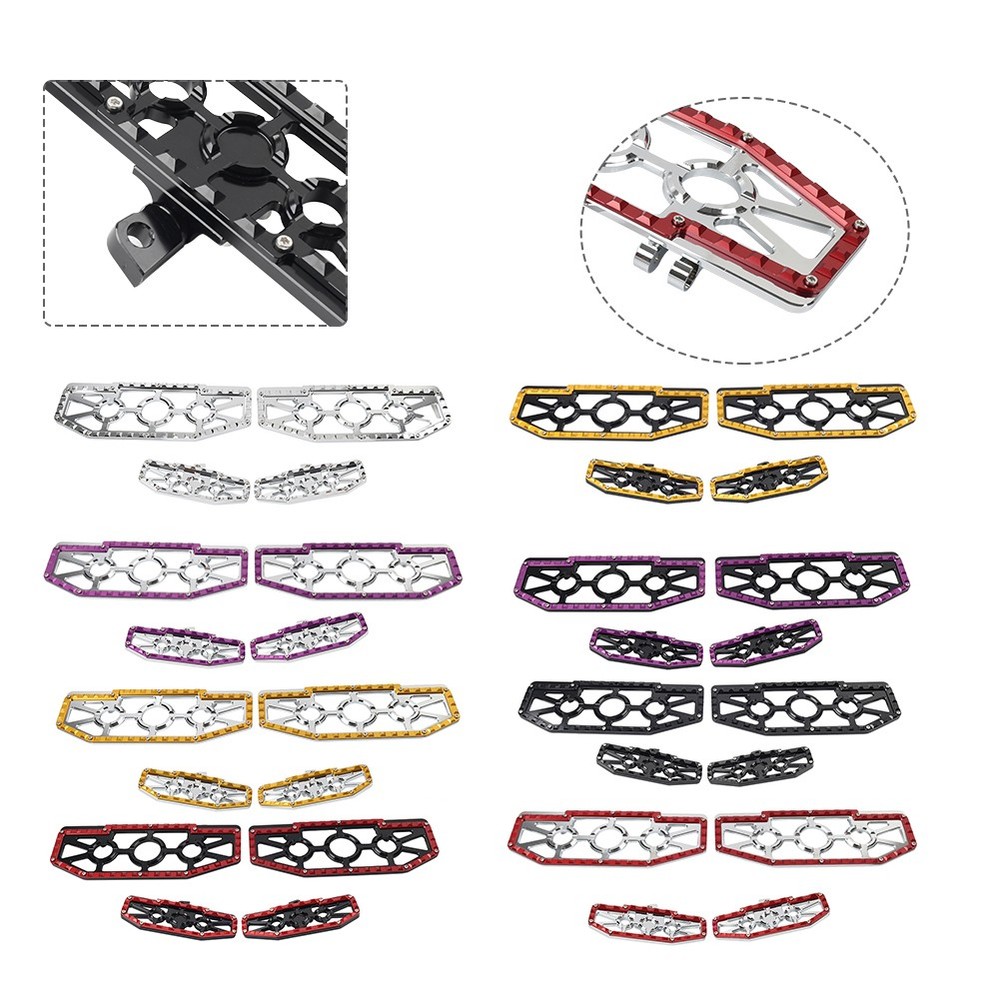 Driver Passenger Floorboard Foot Peg Pedals For Harley Electra Road Glide FLTRU
