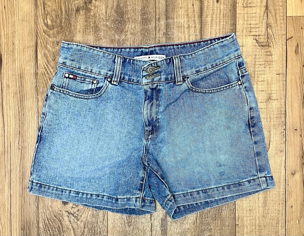 Vintage Y2K Tommy Hilfiger Women’s Denim Jean Shorts/ Sz: 6