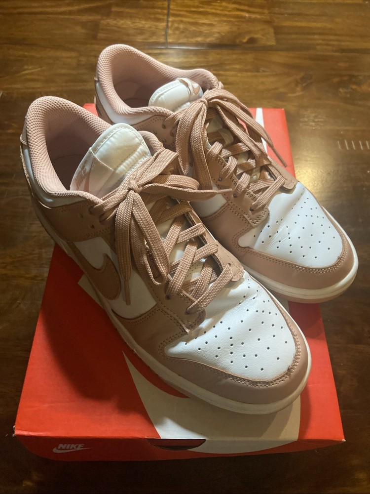 Nike Dunk Low Women’s Size US-11 White/Rose Whisper