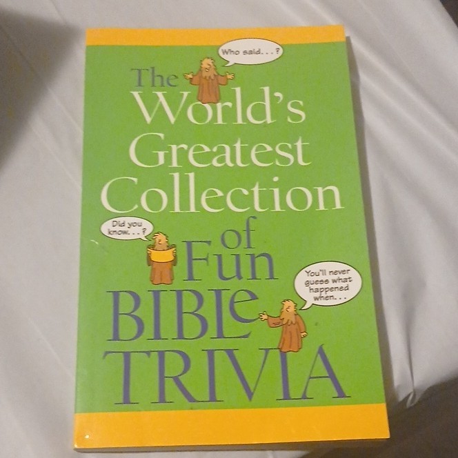 The World's Greatest Collection of Fun Bible Trivia Paperback Activity Book