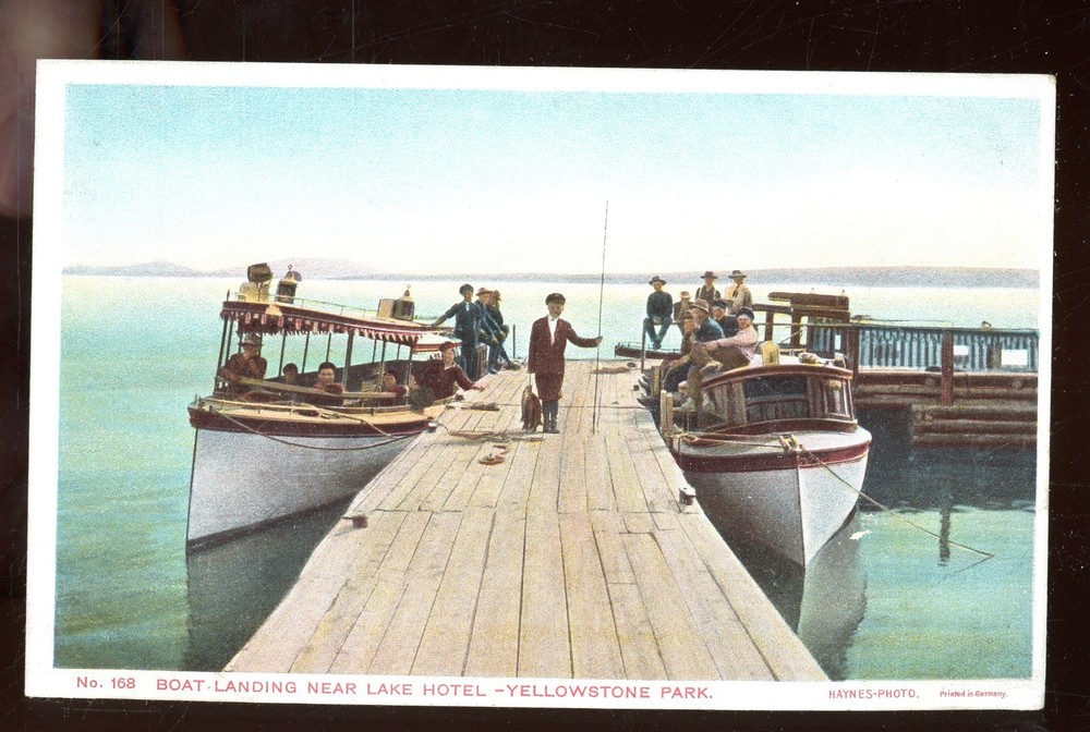 Wyoming-Yellowstone National Park- Boat Landing near Lake Hotel