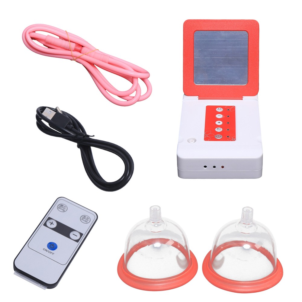 Electric Breast Massage Pump for Enlargement & Double Cup Therapy  