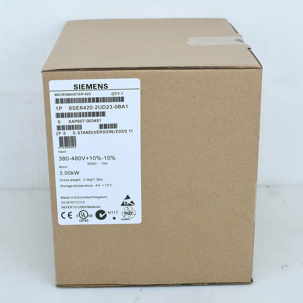 New In Box 1PC   Inverter 6SE6420-2UD23-0BA1 MM420 380V 3KW   #F5