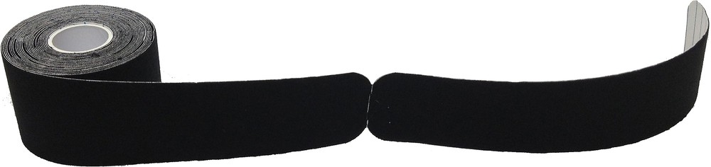 Therapist’s Choice® Kinesiology Tape Pre-Cut Roll (Black)