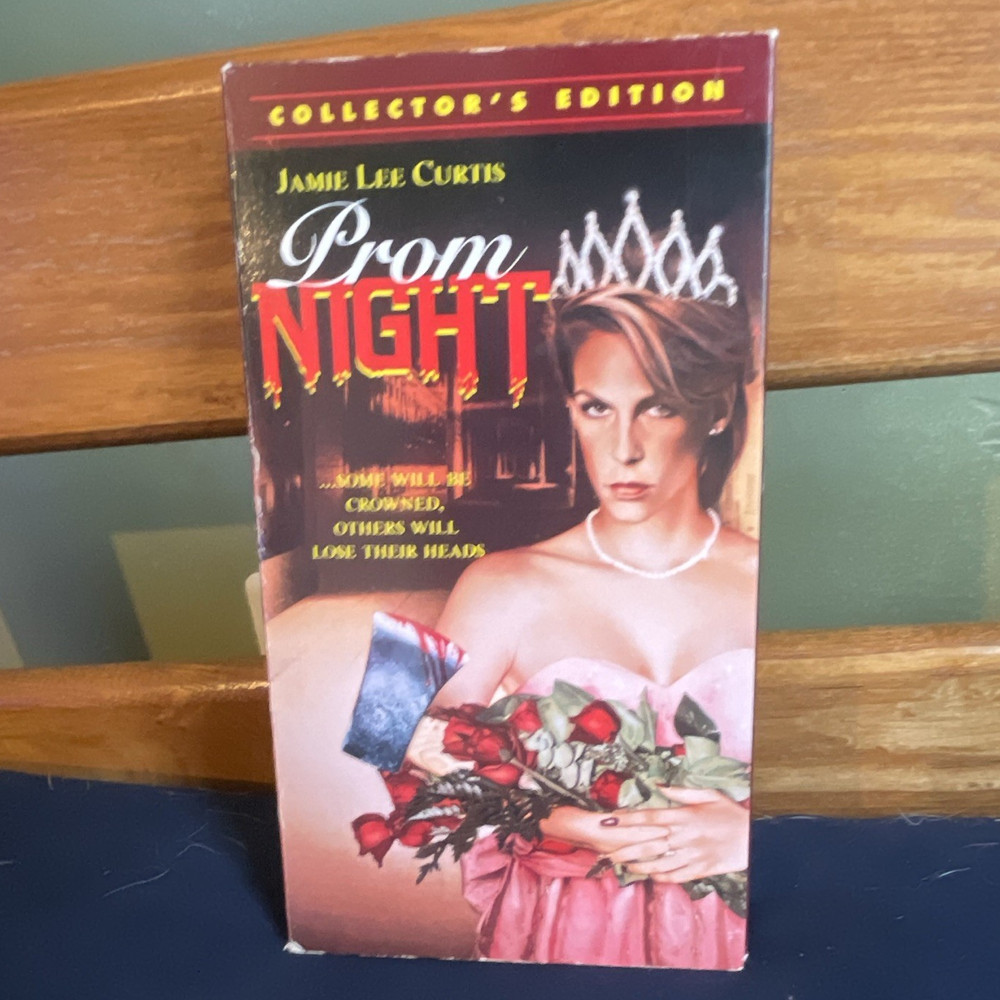 Video Treasures Prom Night VHS Tape Collector's Ed 1997 R NTSC Jamie Lee Curtis