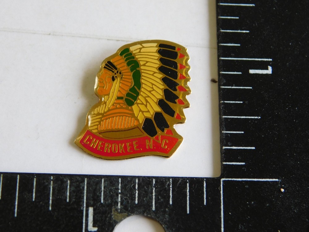Cherokee North Carolina Travel Pin