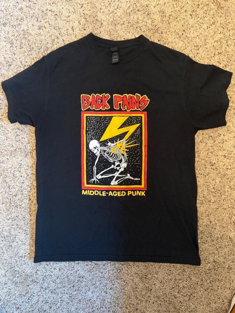 Bad Brains Shirt Back Pains Middle-Age All size Shirt S023