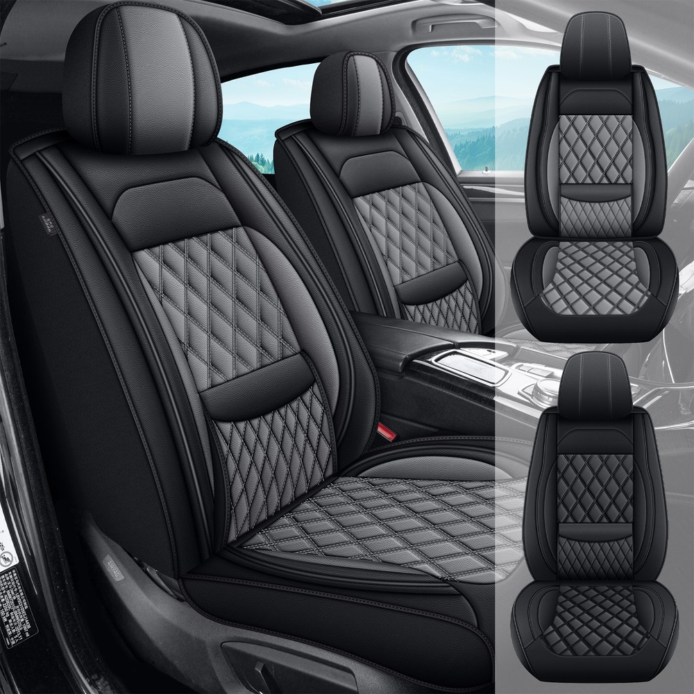 For Volkswagen Passat 1999-2022 Car Seat Covers PU Leather Cushion (2/5 Seats)