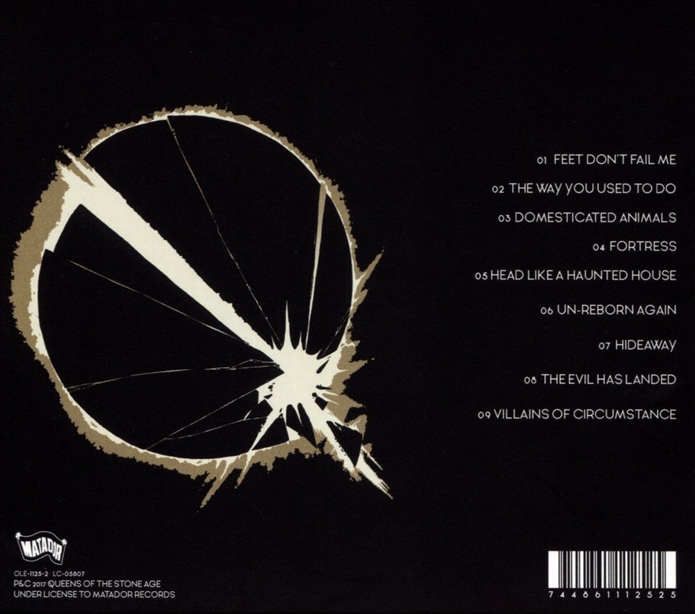 Queens Of The Stone Age Villains New Cd