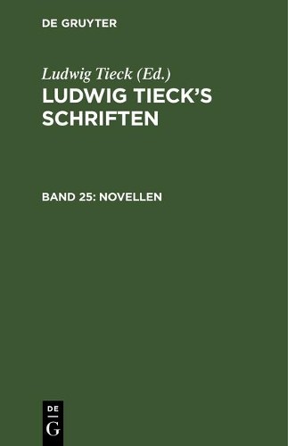 Ludwig Tieck Novellen (Hardback)