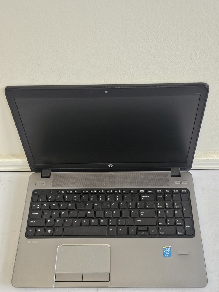 HP ProBook 450 G1 Laptop - Intel i3-4000M - 8GB RAM - 500GB HDD BAD BATT Win 10