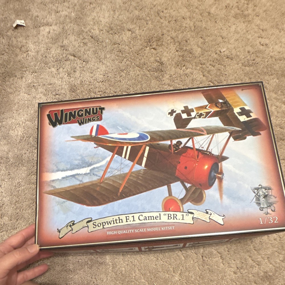 Wingnut Wings Sopwith F.1 Camel BR.1 1:32 Unassembled Airplane Kit 32070