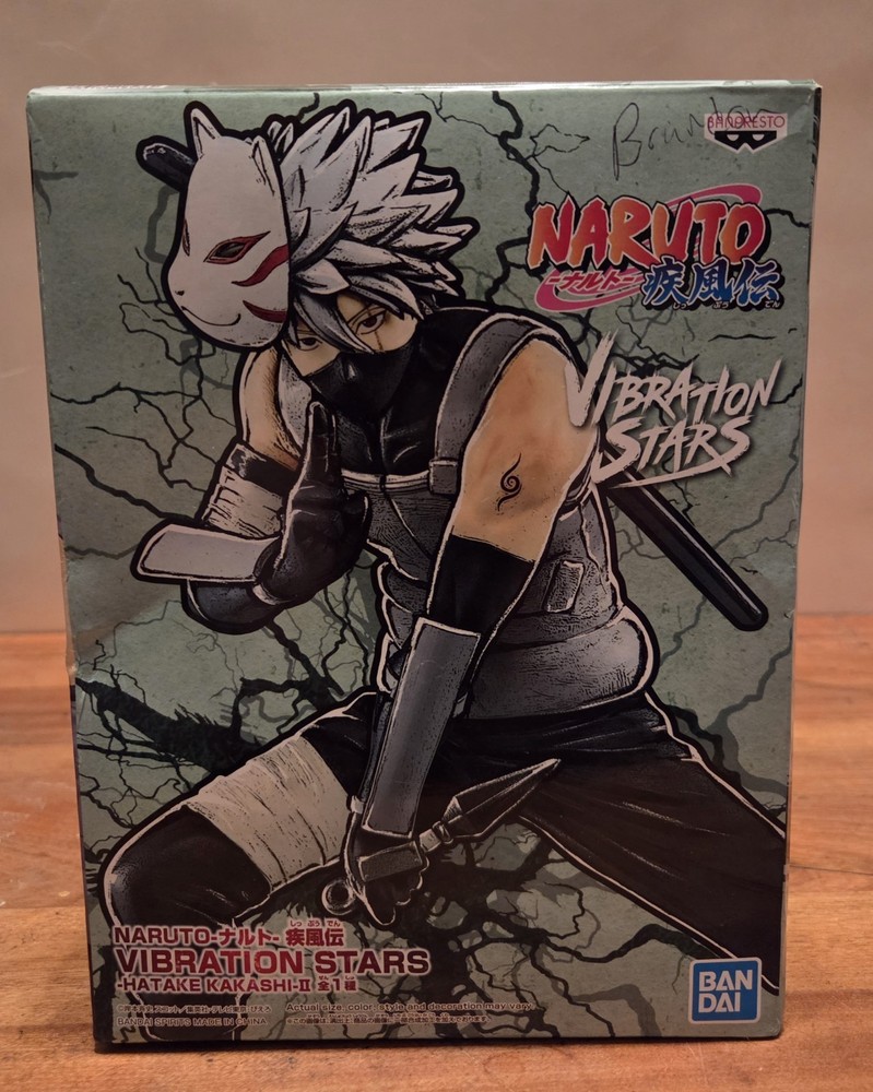 Banpresto Vibration Stars Naruto Shippuden Kakashi Hatake Anbu Black Ops No Glo