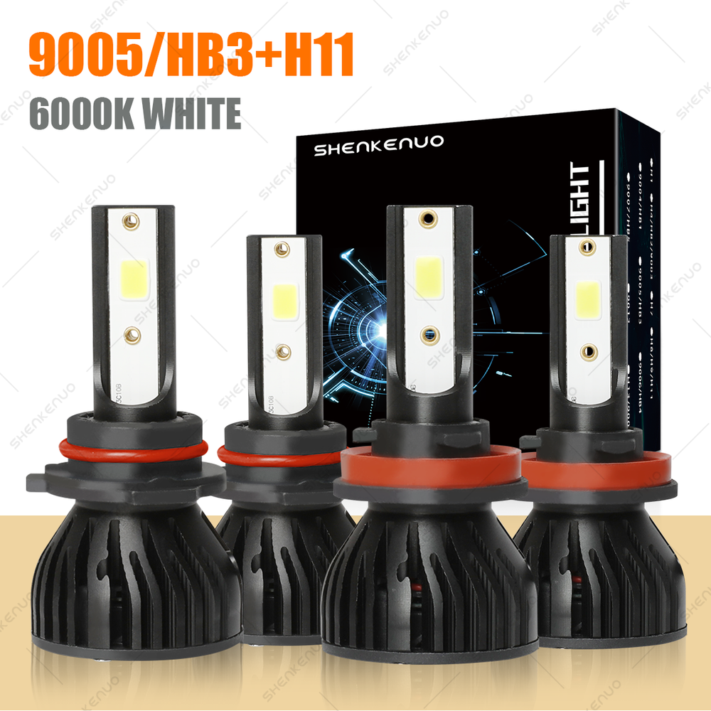 2007-2017 Toyota Camry Hybrid 6000K LED Headlight Bulbs High Low Beam  